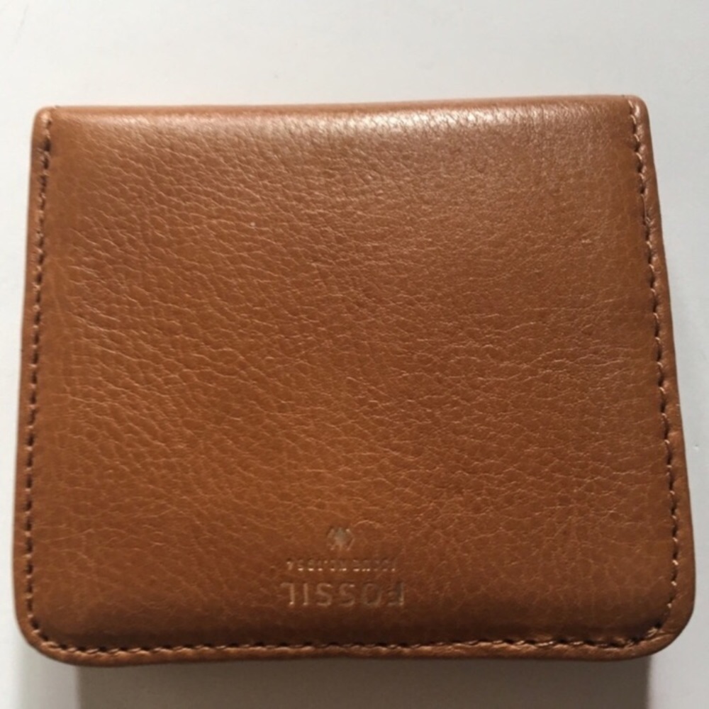 🍒Bi-Fold Leather Wallet Travel Purse ID Card Hold